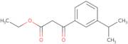 Ethyl (3-isopropylbenzoyl)acetate