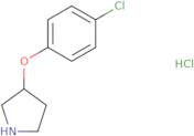 3-(4-Chlorophenoxy)pyrrolidine hydrochloride