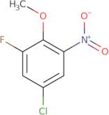 5-Chloro-1-fluoro-2-methoxy-3-nitrobenzene