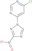 1-(6-Chloropyrimidin-4-yl)-1H-1,2,4-triazol-3-amine