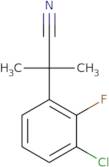 2-(3-Chloro-2-fluorophenyl)-2-methylpropanenitrile