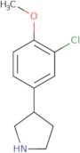 3-(3-Chloro-4-methoxyphenyl)pyrrolidine