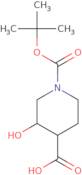 -1(Tert-Butoxycarbonyl)-3-Hydroxypiperidine-4-Carboxylic Acid