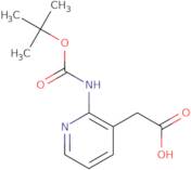 2-(2-{[(tert-Butoxy)carbonyl]amino}pyridin-3-yl)acetic acid