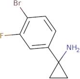 1-(4-Bromo-3-fluorophenyl)cyclopropanamine