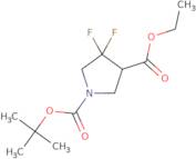 1-tert-Butyl 3-ethyl 4,4-difluoropyrrolidine-1,3-dicarboxylate