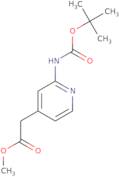 (2-Boc-amino-pyridin-4-yl)-acetic acid methyl ester