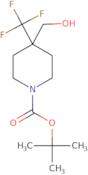 1-Boc-4-(hydroxymethyl)-4-(trifluoromethyl)piperidine