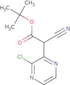 tert-Butyl 2-(3-chloropyrazin-2-yl)-2-cyanoacetate