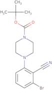 tert-Butyl 4-(3-bromo-2-cyanophenyl)-piperazine-1-carboxylate