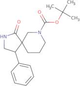 tert-Butyl 1-oxo-4-phenyl-2,7-diazaspiro[4.5]decane-7-carboxylate