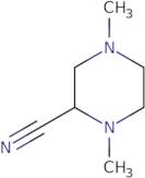 1,4-Dimethylpiperazine-2-carbonitrile