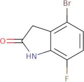 4-Bromo-7-fluoroindolin-2-one