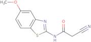 2-Cyano-N-(5-methoxy-1,3-benzothiazol-2-yl)acetamide