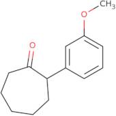 2-(3-Methoxyphenyl)cycloheptan-1-one