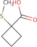 1-(Methylsulfanyl)cyclobutane-1-carboxylic acid