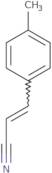 3-(4-Methylphenyl)prop-2-enenitrile