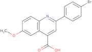 2-(4-Bromophenyl)-6-methoxyquinoline-4-carboxylic acid