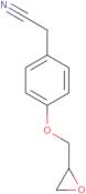 2-{4-[(Oxiran-2-yl)methoxy]phenyl}acetonitrile