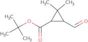 tert-Butyl 3-formyl-2,2-dimethylcyclopropane-1-carboxylate