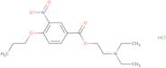 2-(Diethylamino)ethyl 3-nitro-4-propoxybenzoate hydrochloride