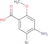 4-Amino-5-bromo-2-methoxybenzenecarboxylic acid