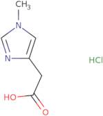 2-(1-methyl-1H-imidazol-4-yl)acetic acid hydrochloride