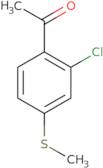 1-[2-Chloro-4-(methylsulfanyl)phenyl]ethan-1-one