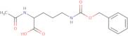 N2-Acetyl-N5-[(phenylmethoxy)carbonyl]-L-ornithine