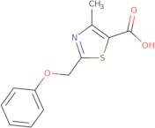 4-Methyl-2-(phenoxymethyl)-1,3-thiazole-5-carboxylic acid