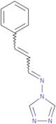 (1Z,2E)-3-Phenyl-N-(4H-1,2,4-triazol-4-yl)prop-2-en-1-imine