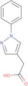 2-(1-Phenyl-1H-pyrazol-4-yl)acetic acid