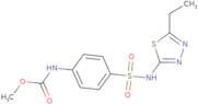 Methyl (4-{[(5-ethyl-1,3,4-thiadiazol-2-yl)amino]-sulfonyl}phenyl)carbamate