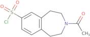 3-Acetyl-2,3,4,5-tetrahydro-1H-3-benzazepine-7-sulfonyl chloride