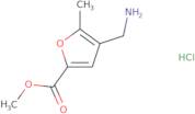 Methyl 4-(aminomethyl)-5-methylfuran-2-carboxylate hydrochloride