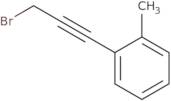 1-(3-Bromoprop-1-yn-1-yl)-2-methylbenzene