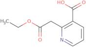 2-(2-Ethoxy-2-oxoethyl)nicotinic acid