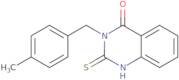 3-(4-Methylbenzyl)-2-thioxo-2,3-dihydroquinazolin-4(1H)-one