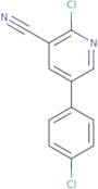 2-Chloro-5-(4-chlorophenyl)pyridine-3-carbonitrile