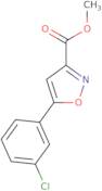 Methyl 5-(3-chlorophenyl)-1,2-oxazole-3-carboxylate