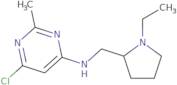 6-Chloro-N-[(1-ethylpyrrolidin-2-yl)methyl]-2-methylpyrimidin-4-amine