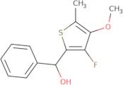 (3-Fluoro-4-methoxy-5-methylthiophen-2-yl)(phenyl)methanol