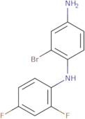 2-Bromo-1-N-(2,4-difluorophenyl)benzene-1,4-diamine