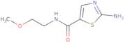 2-Amino-N-(2-methoxyethyl)thiazole-5-carboxamide