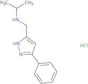 N-[(5-Phenyl-1H-pyrazol-3-yl)methyl]-2-propanamine hydrochloride