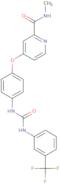 N-Methyl-4-(4-(3-(3-(trifluoromethyl)phenyl)ureido)phenoxy)picolinamide