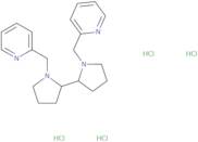 2-[[(2S)-2-[(2S)-1-(Pyridin-2-ylmethyl)pyrrolidin-2-yl]pyrrolidin-1-yl]methyl]pyridine tetrahydrochloride