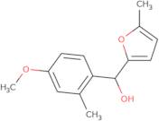 (4-Methoxy-2-methylphenyl)(5-methylfuran-2-yl)methanol