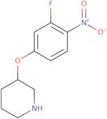 3-(3-Fluoro-4-nitrophenoxy)piperidine