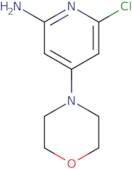 2-Amino-6-chloro-4-morpholinopyridine